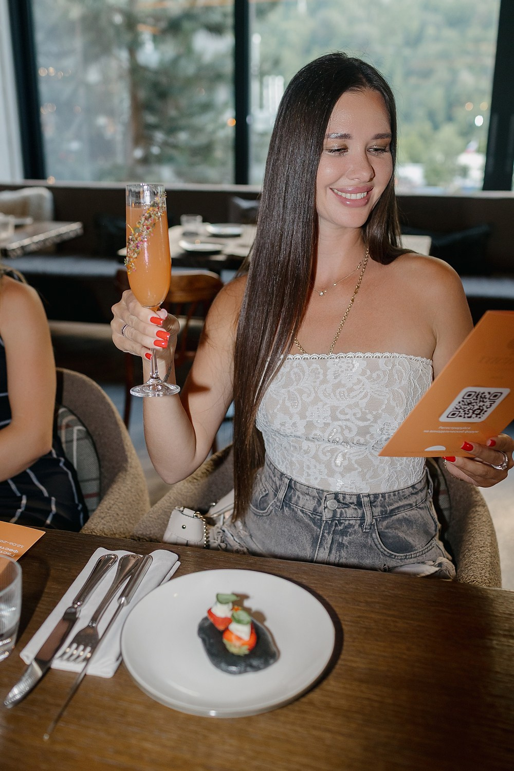 Ужин в CoCo Chalet. RetroChic Фото