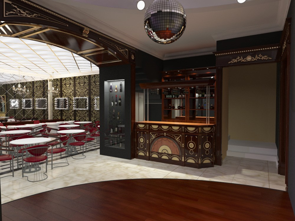 Restaurants. Archive. Interior designer Nataliia Iksanova