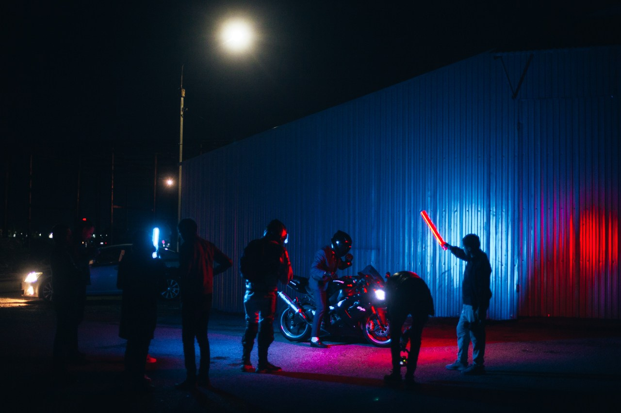 Бэкстейдж съемка рекламы. Фотограф Денис Денисов