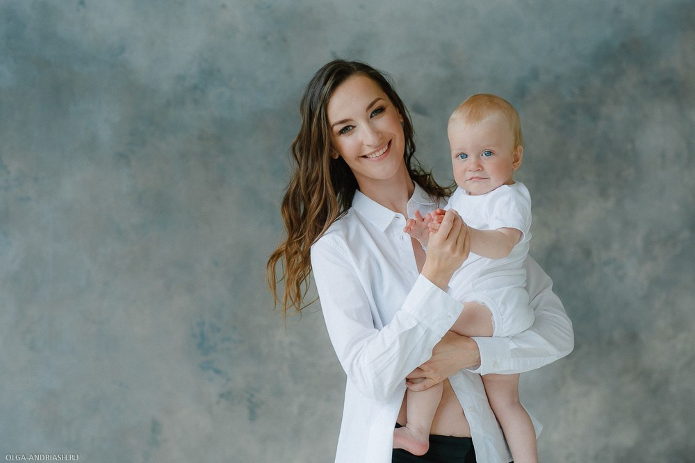 Семейная в студии. Семейный, портретный и свадебный фотограф в Санкт-Петербурге и Москве