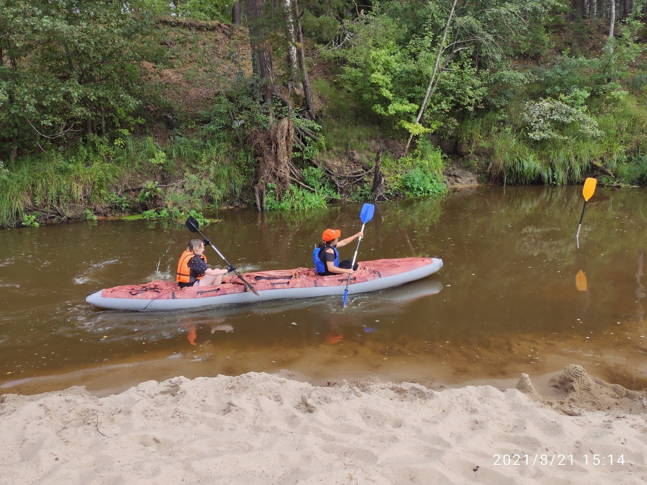 Сплав на байдарках 21.08.21. Галерея Фантим