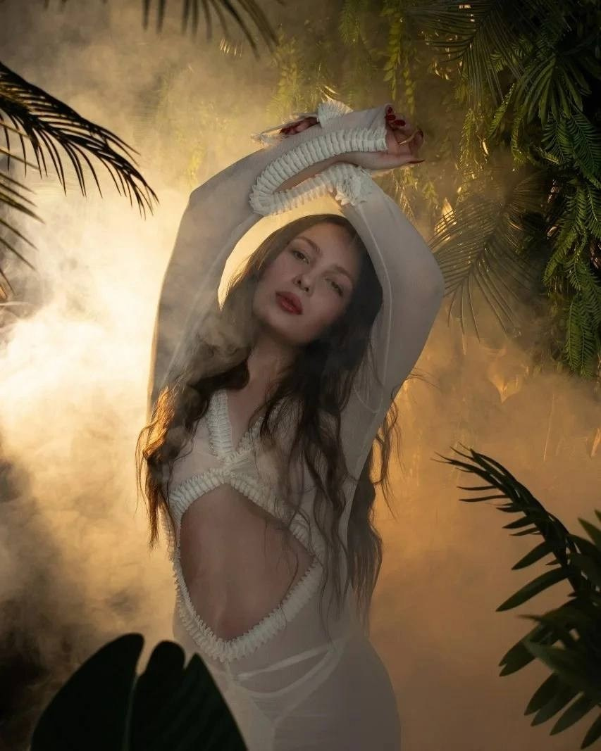 С дымом. Фотограф Хабаровск