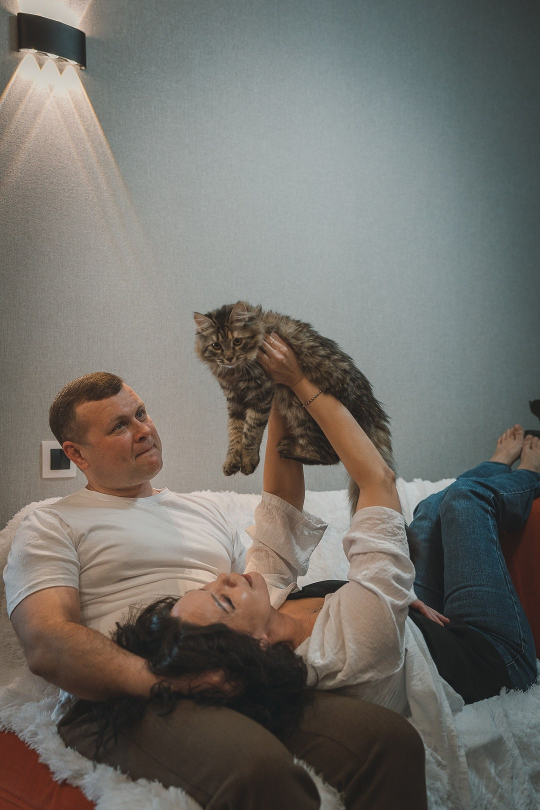 Домашняя фотосессия. Александр и Ирина