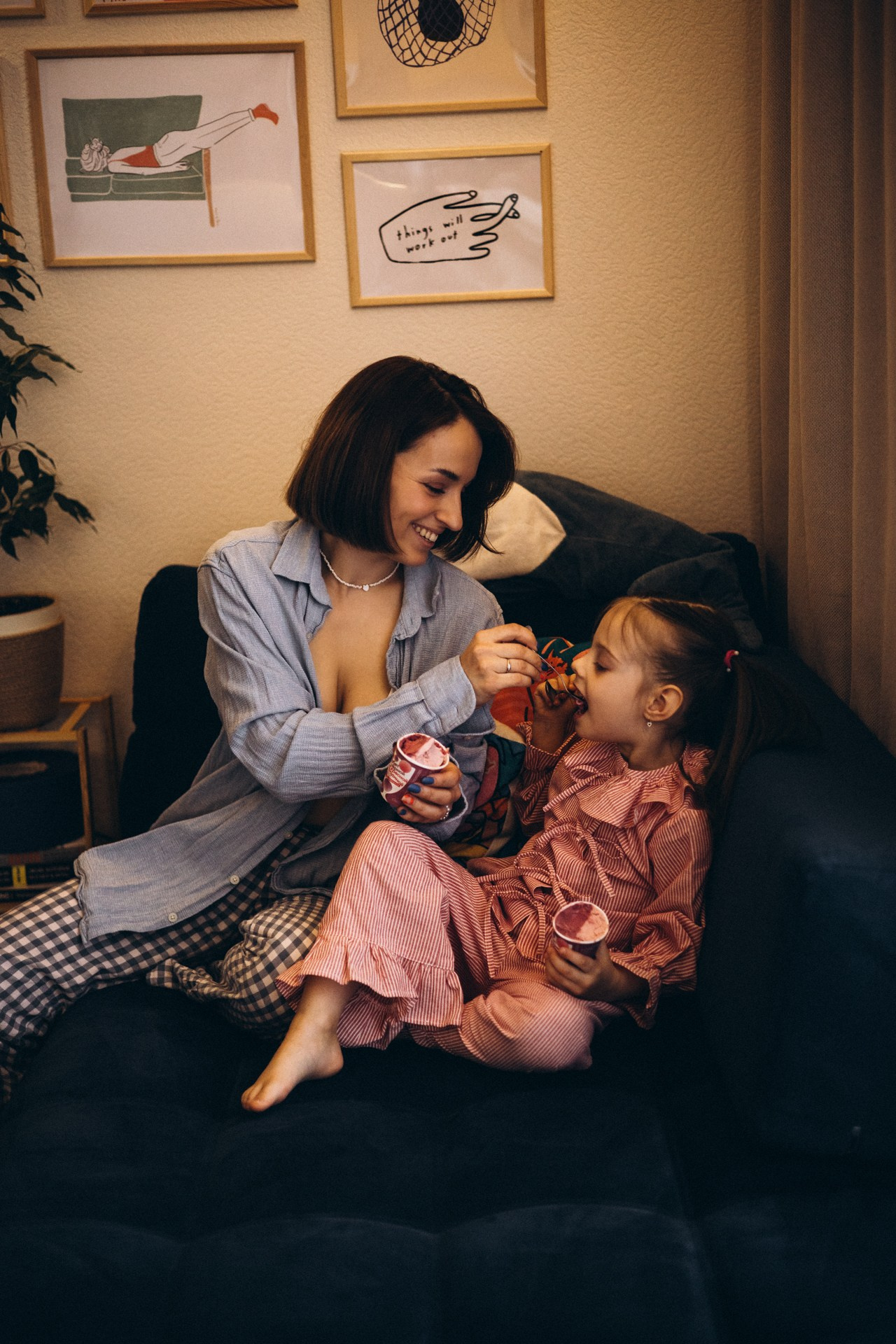 Семейное счастье дома. Фотограф в Санкт-Петербурге Кристина Порванова