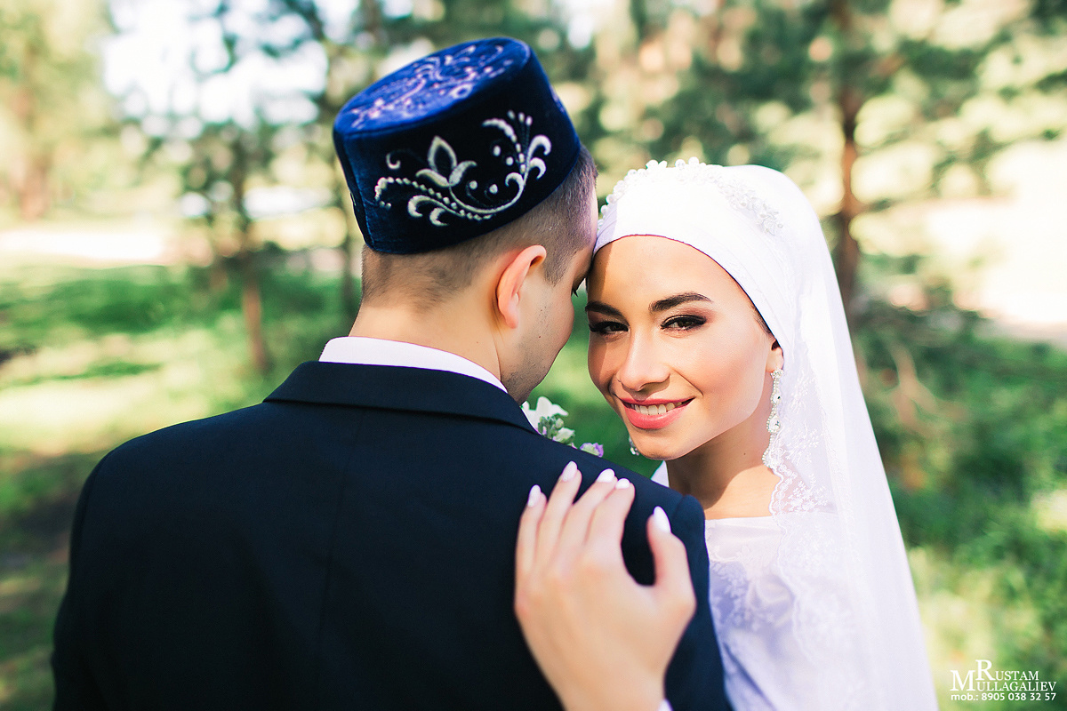 никах на природе, никах Казань, мечеть Ярдэм, платье на никах, фотосессия на природе 