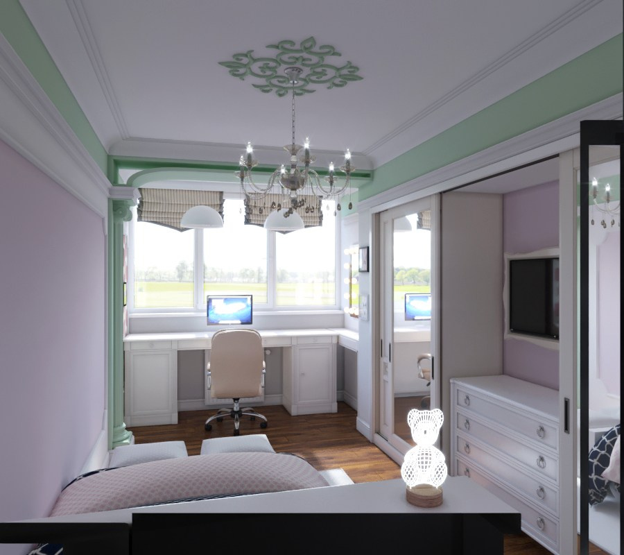 Дизайн интерьера апартаментов на Кировском