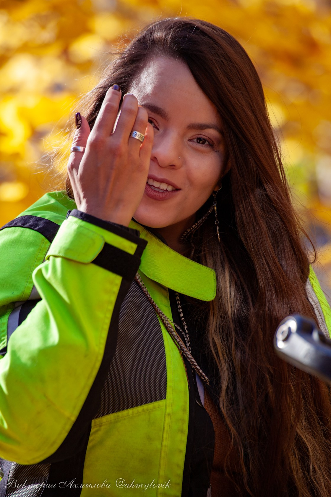 Маша Печенька (BMW GS1200). Виктория Ахмылова. Фотограф в Москве