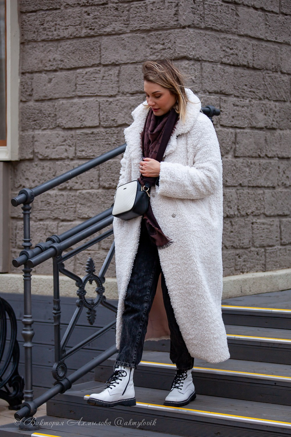 Прогулка с Хаски (Настя). Виктория Ахмылова. Фотограф в Москве