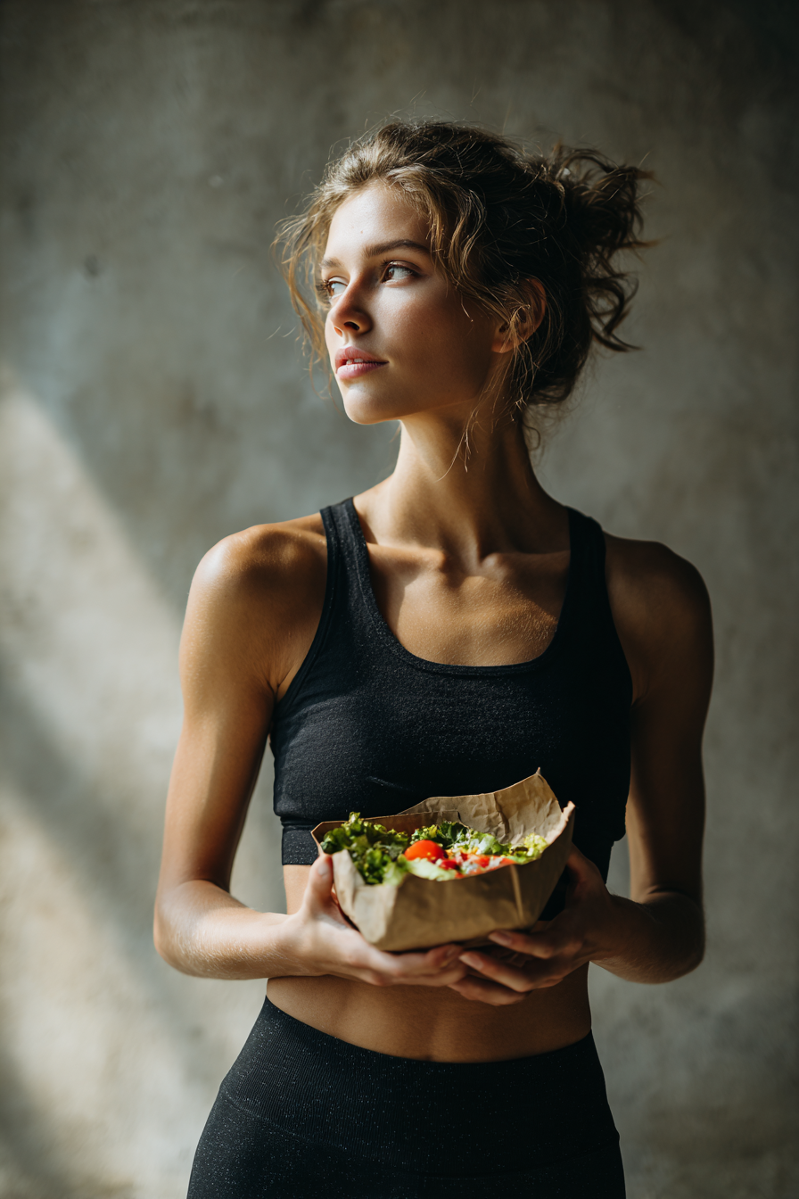 Визуальная концепция для сферы нутрициологии и правильного питания. Ekaterina Kiral — Visual Branding & AI Creation