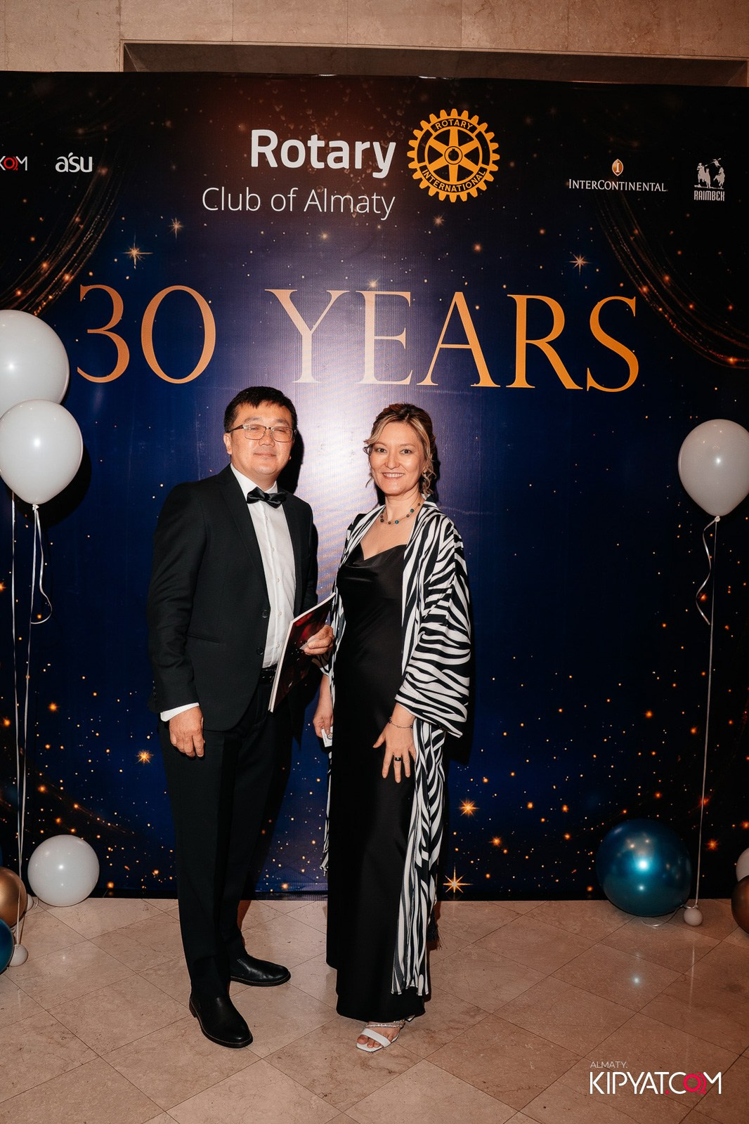 БЛАГОТВОРИТЕЛЬНЫЙ УЖИН В ЧЕСТЬ 30-ЛЕТИЯ ROTARY CLUB OF ALMATY. КИПЯТКОМ АЛМАТЫ!