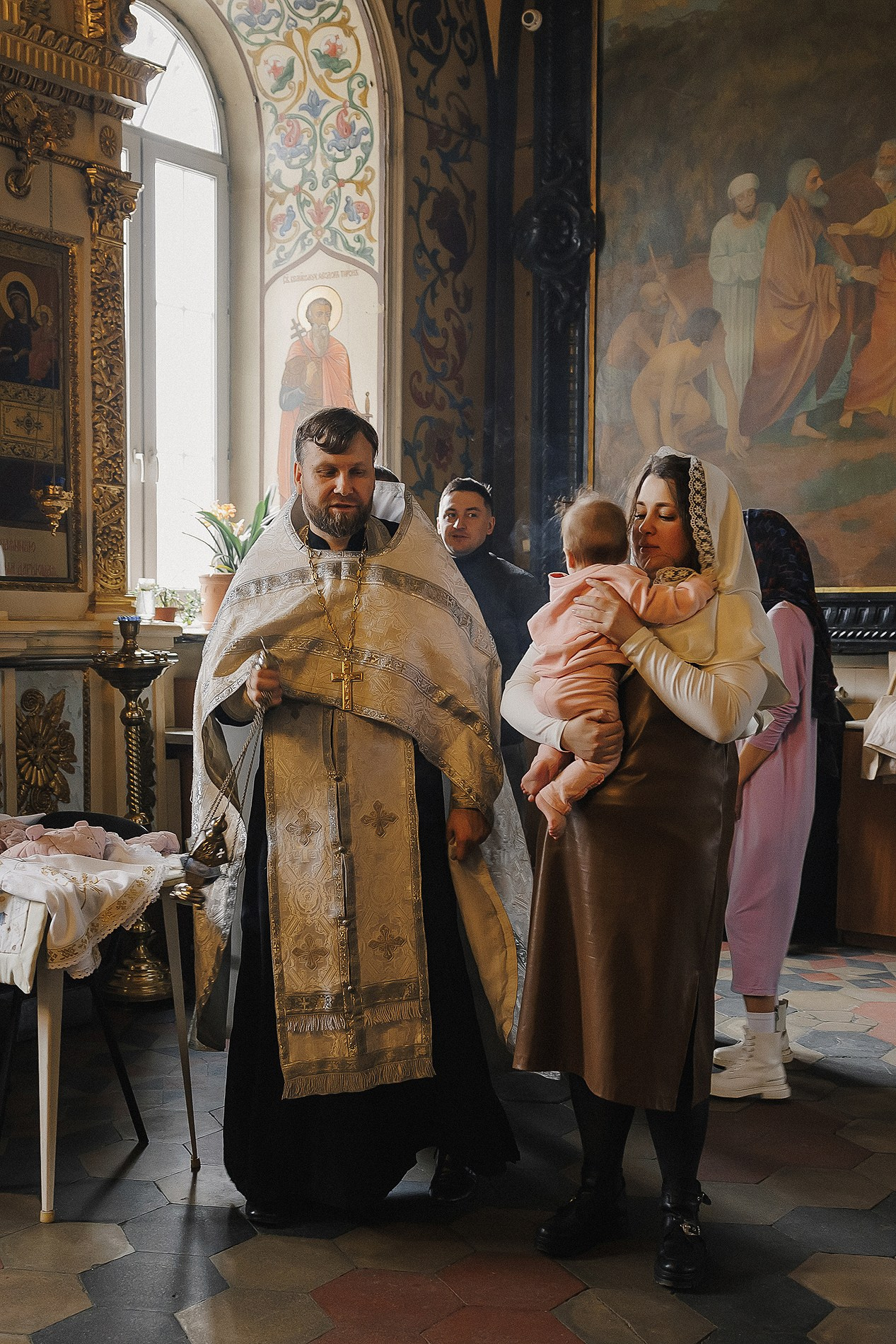 Крестины Елизаветы. Фотограф Олеся Жомер