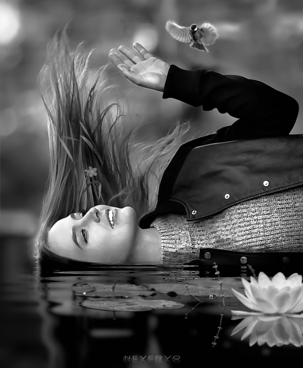 Черно-белая фотосъемка. B&W съемка в Москве. ЧБ фотограф Олег Голишник. Арт-фотограф Олег Голишников. Творческая мастерская