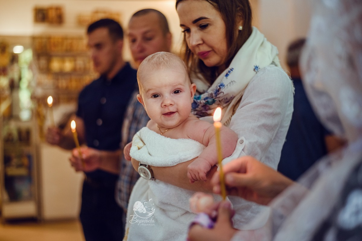 Крещение. Фотограф новорожденных во Владимире Анастасия Воробьева