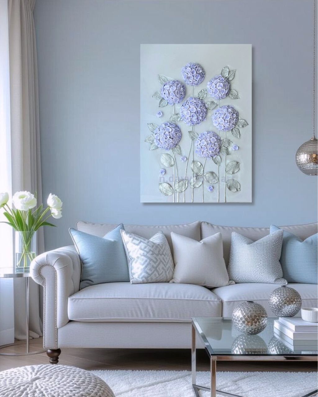 Сиреневый туман. Художник