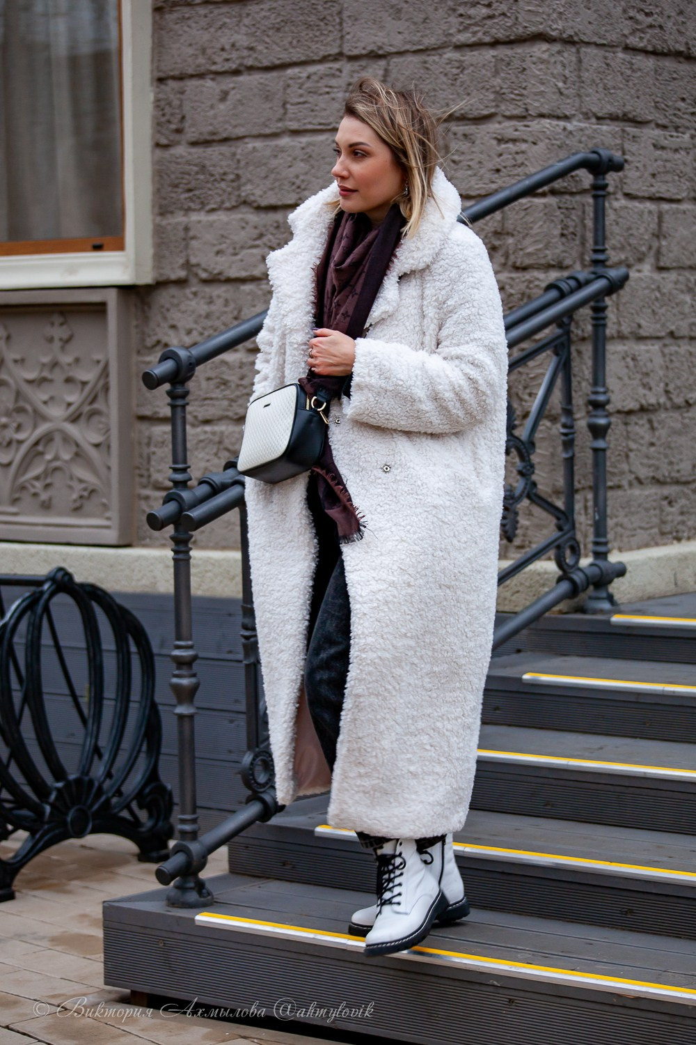 Прогулка с Хаски (Настя). Виктория Ахмылова. Фотограф в Москве