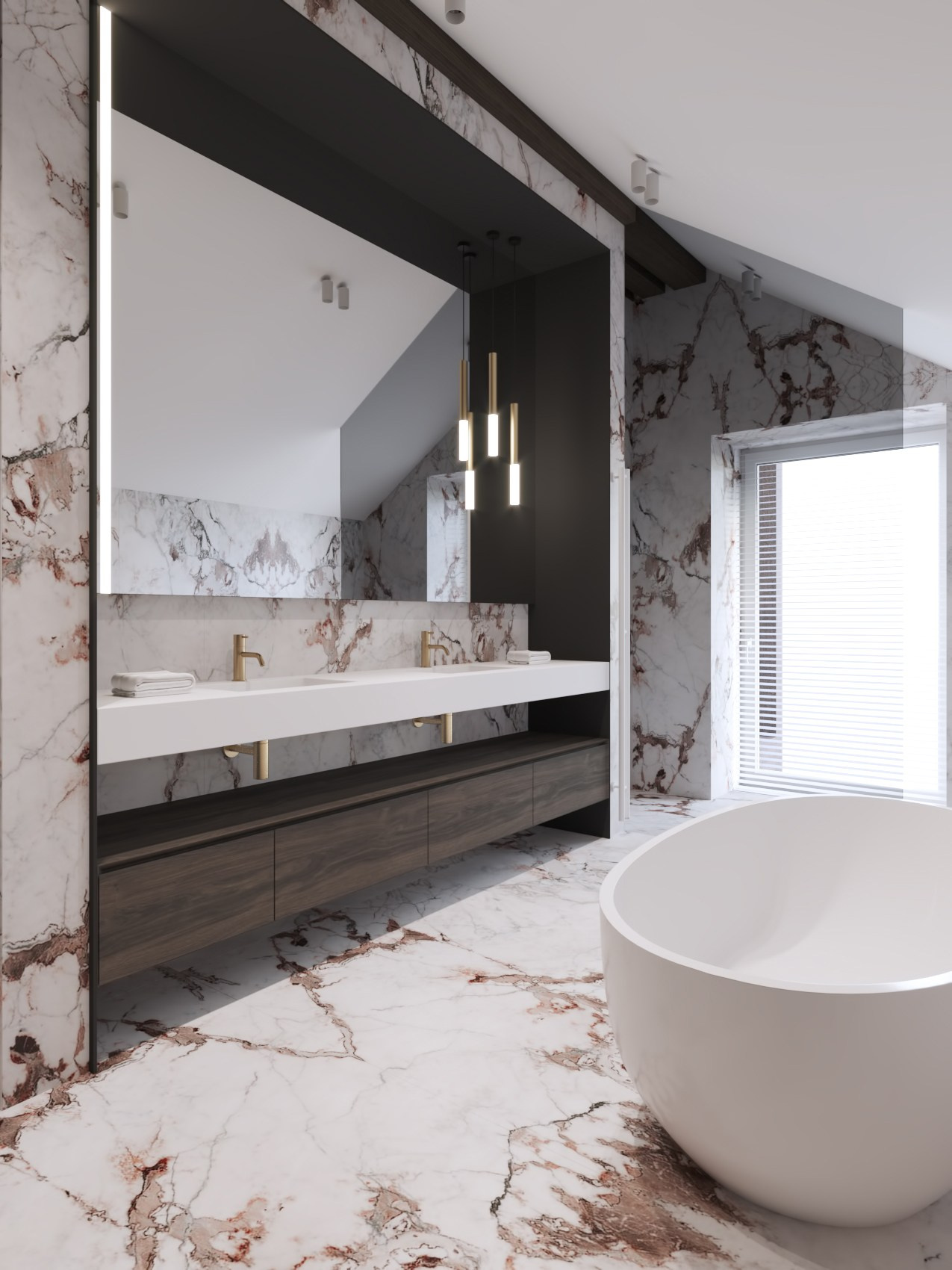 ЗАГОРОДНЫЙ ДОМ RUS / коттедж, 433 м². Rezells Architects — студия дизайна жилых и коммерческих интерьеров