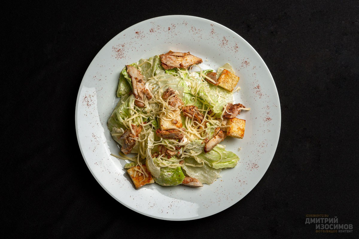 Съёмка блюд для меню