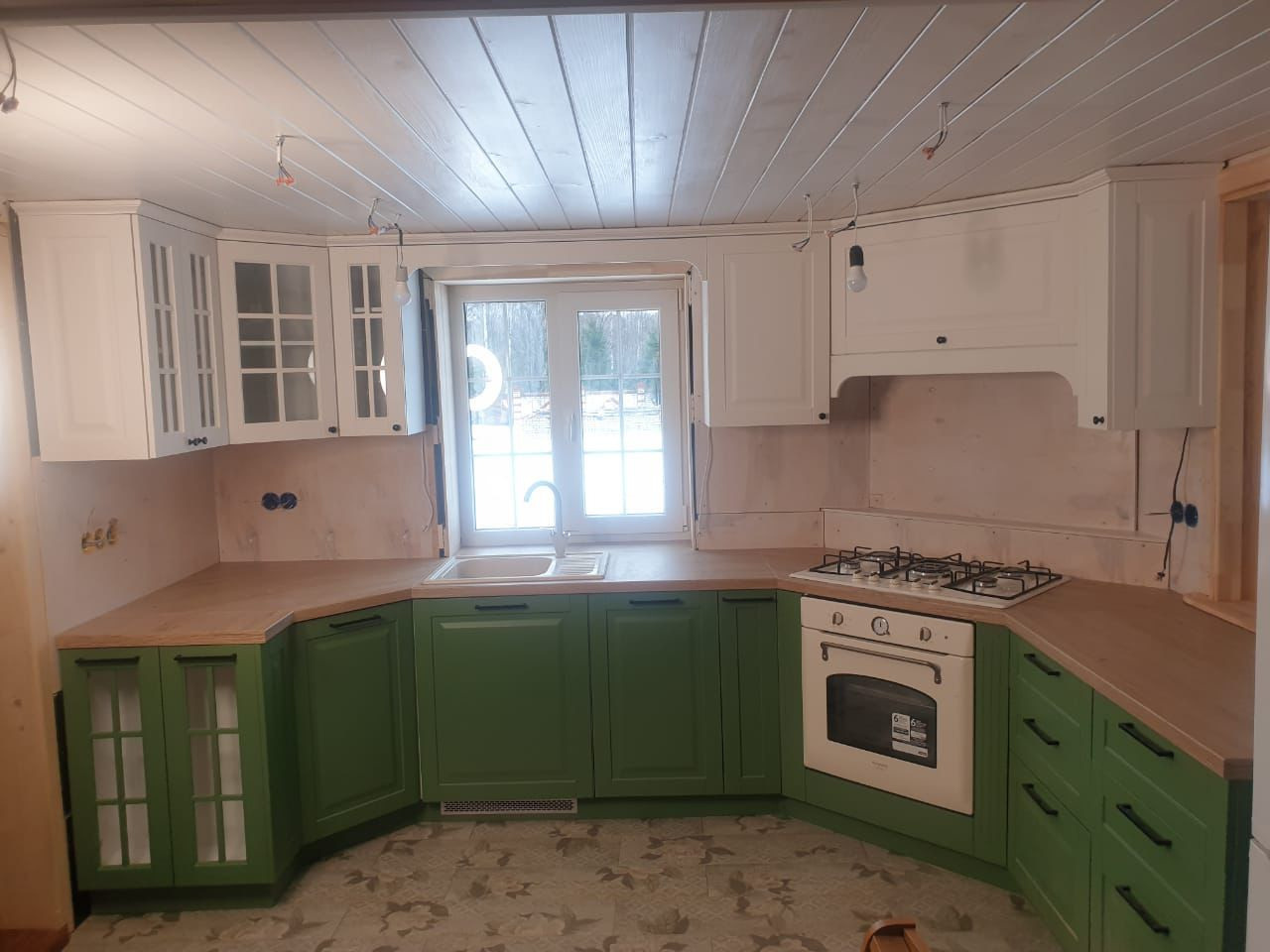 Дачный домик 47кв.м, с фото. Дизайнер интерьеров Olala interior design