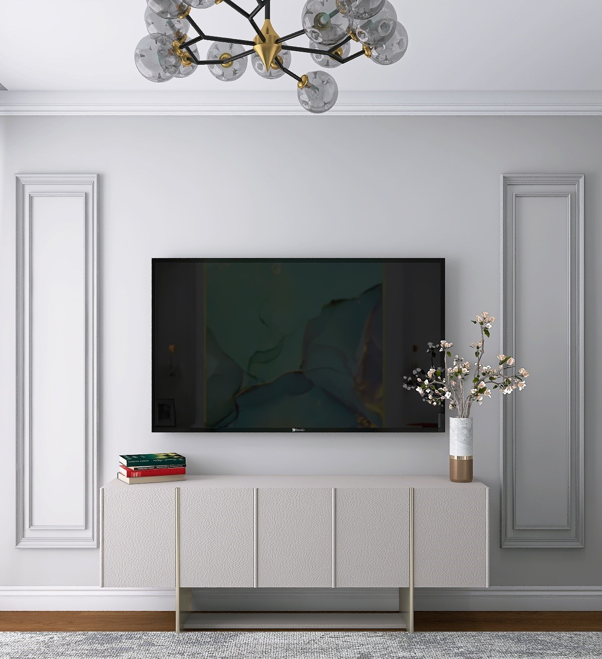 Дизайн-проект однушки в Сочи. Главная