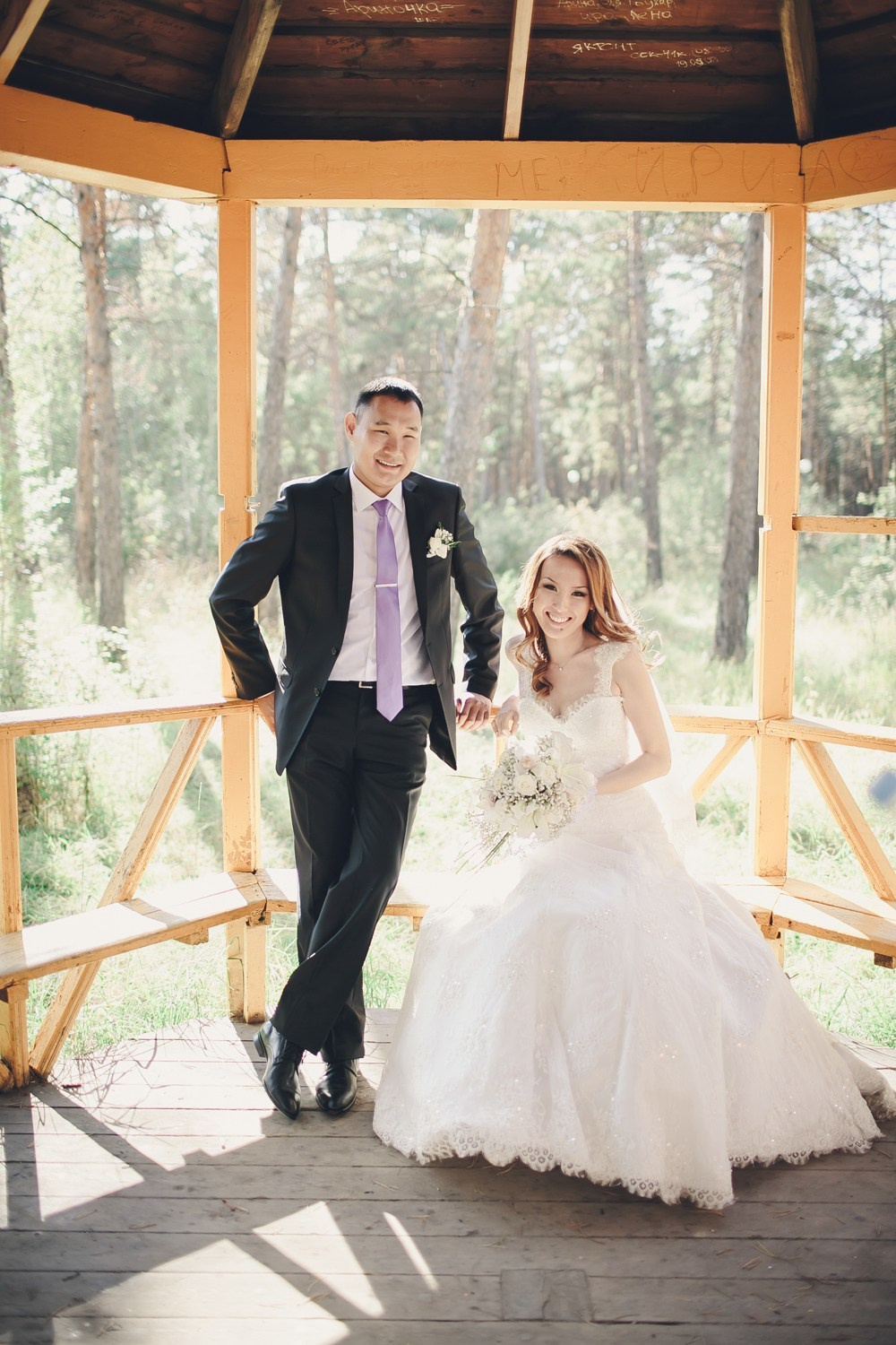 Летнее свадебное фото. Фотограф Надежда Куин, Якутск