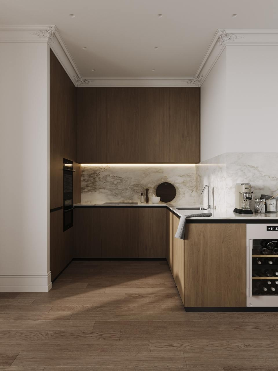 ЖK Настоящее — 80 м². КОМНАТА АИСТА дизайн-бюро | AIST ROOM design bureau