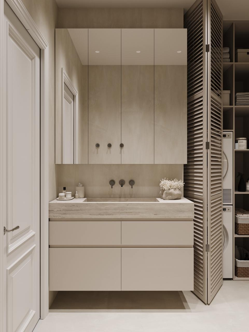 ЖK Настоящее — 80 м². КОМНАТА АИСТА дизайн-бюро | AIST ROOM design bureau