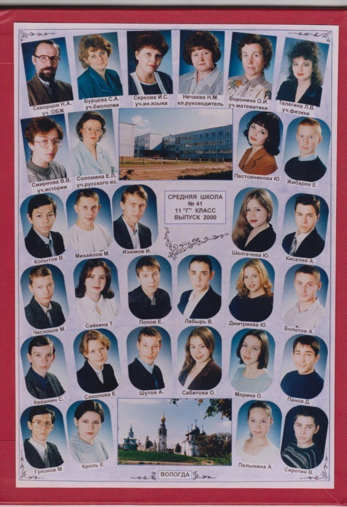Выпуск 2000 | 11-Г