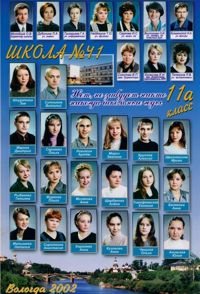 Выпуск 2002 |11-А