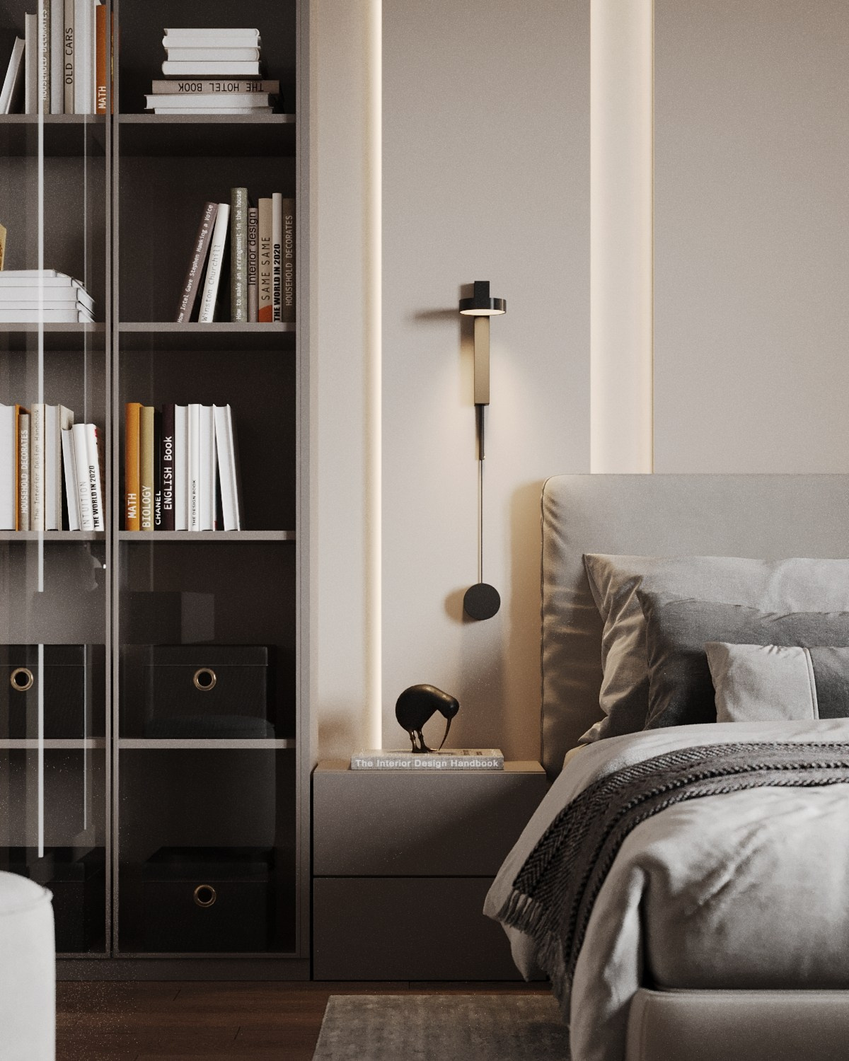 ЖК ЗилАрт 71, 62 кв.м. Kod Interiors | Дизайнер интерьеров Кораблина Кристина