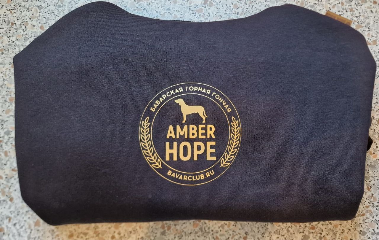 Лого для питомника баварских гончих AMBER HOPE. Lana Photo Design