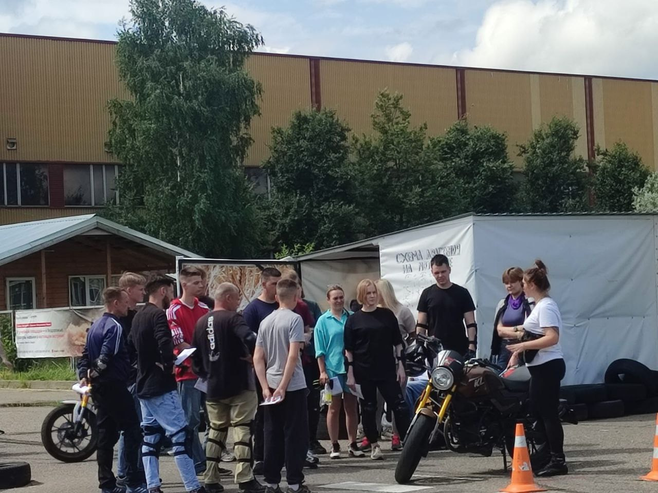 Экзамен ГАИ. МОТОШКОЛА в городе Витебске. Обучение категории А и А1