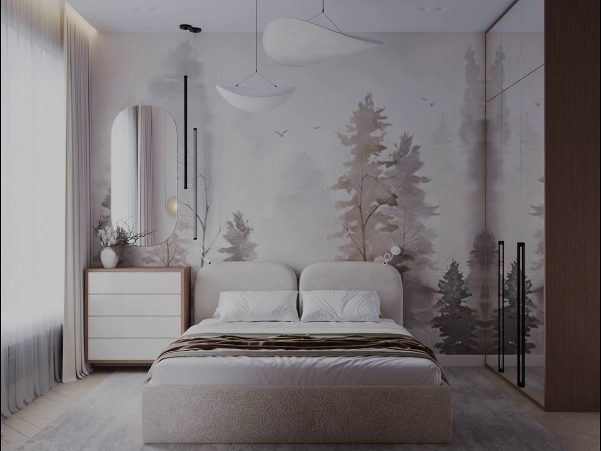 Визуализация спальни. Сколько вариантов нужно, чтобы заказчик остался доволен. 3D-визуализация интерьеров и мебели | Larionova.vis — для студий и дизайнеров