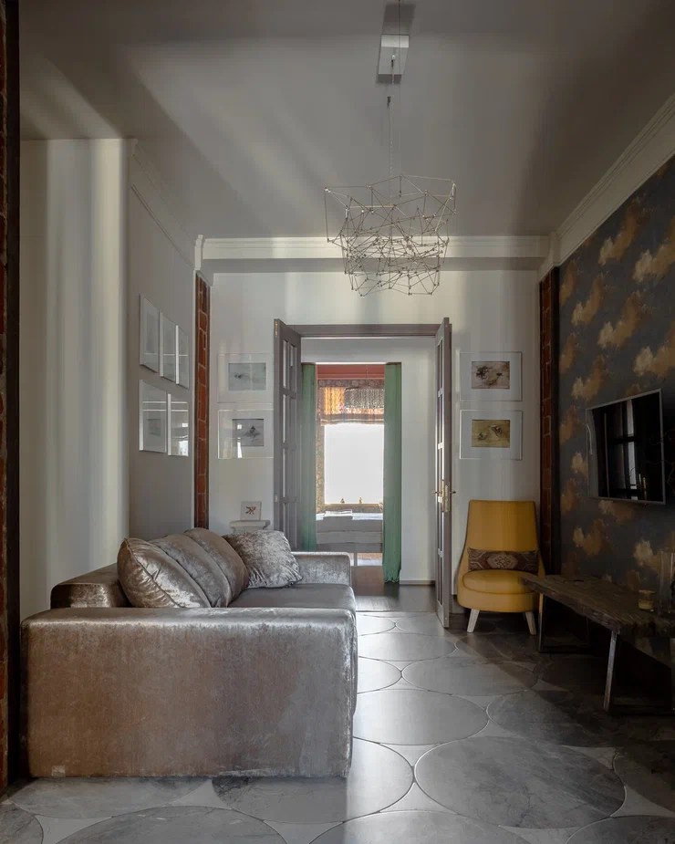 Небольшая квартира с анфиладной планировкой. Главная