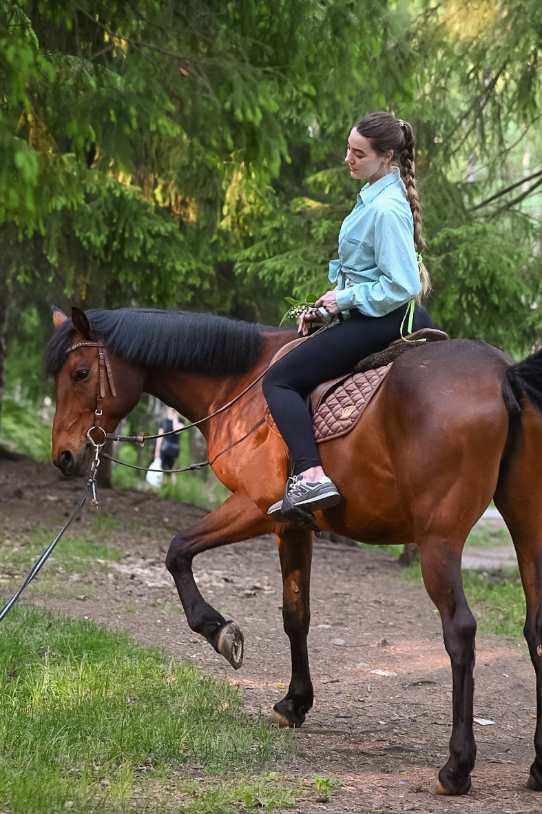Фотопрогулка верхом. LifeStyle фотограф Анна Воробьёва Санкт-Петербург