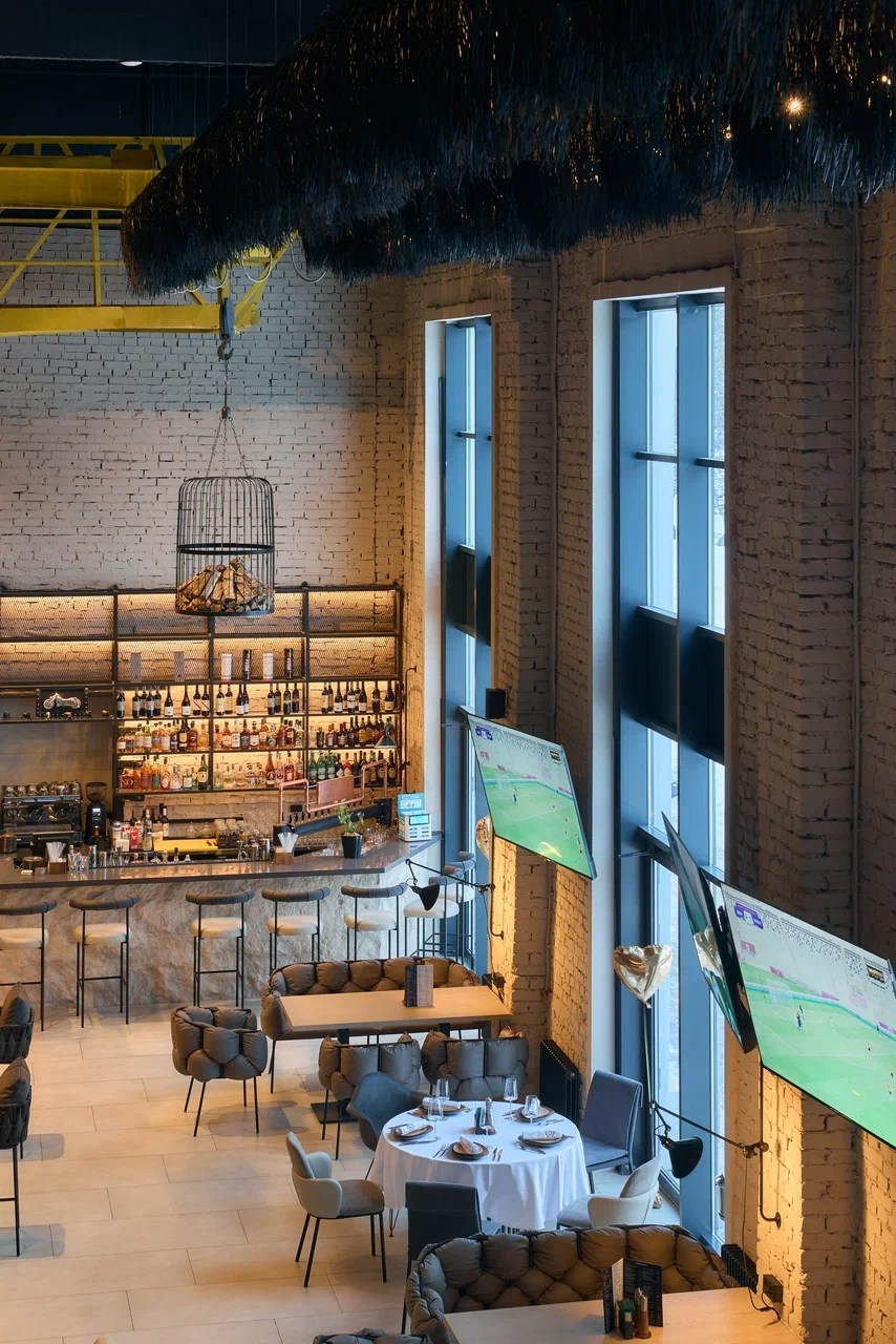 Ресторан «BestBull» спб, Газовая 10. АННА ДРОЖИЛИНА дизайнер интерьера