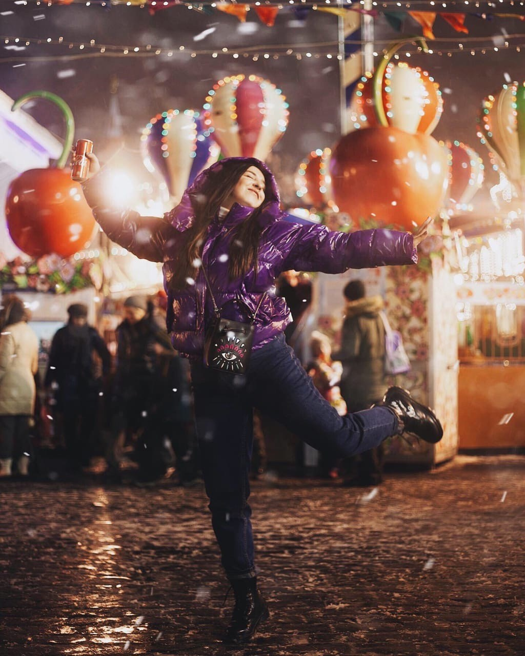 Рождество в городе. Фотограф Евгения Соул Москва