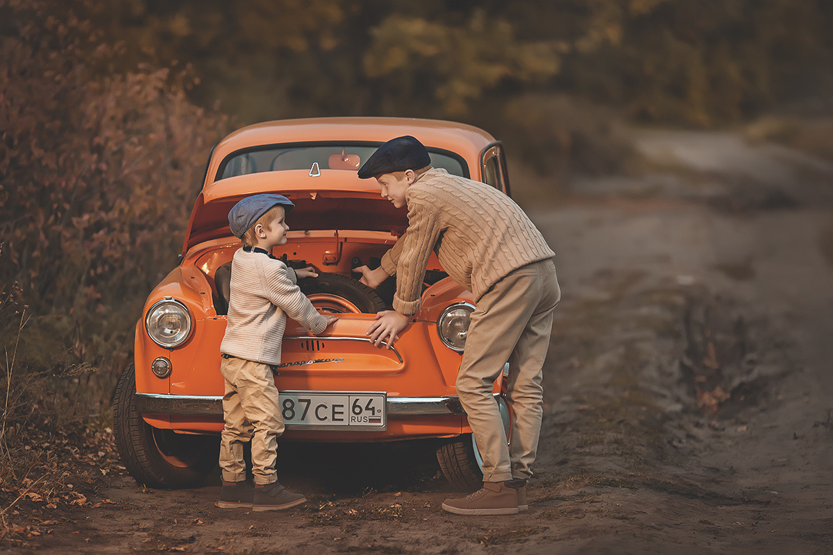 Серия «Юные путешественники». Детский и семейный фотограф Елена Михайлова в Москве