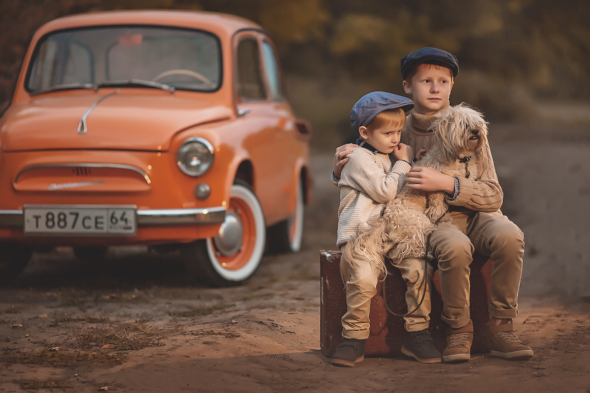 Серия «Юные путешественники». Детский и семейный фотограф Елена Михайлова в Москве