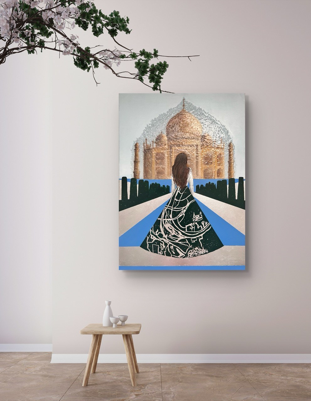 Серия «Волшебница Изумрудного Востока». Картины пейзаж