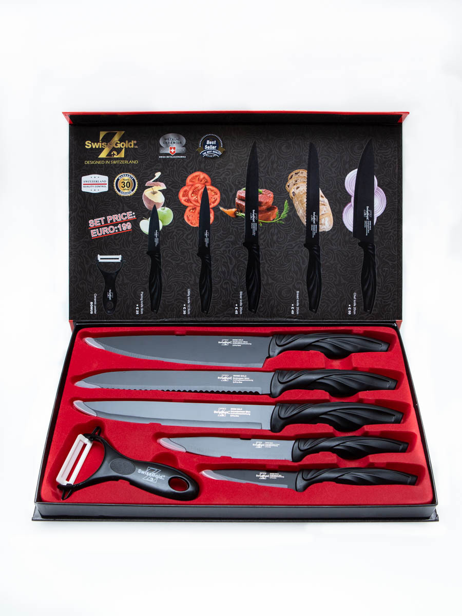 OZON | Набор ножей. Фотограф Абакумова Анастасия