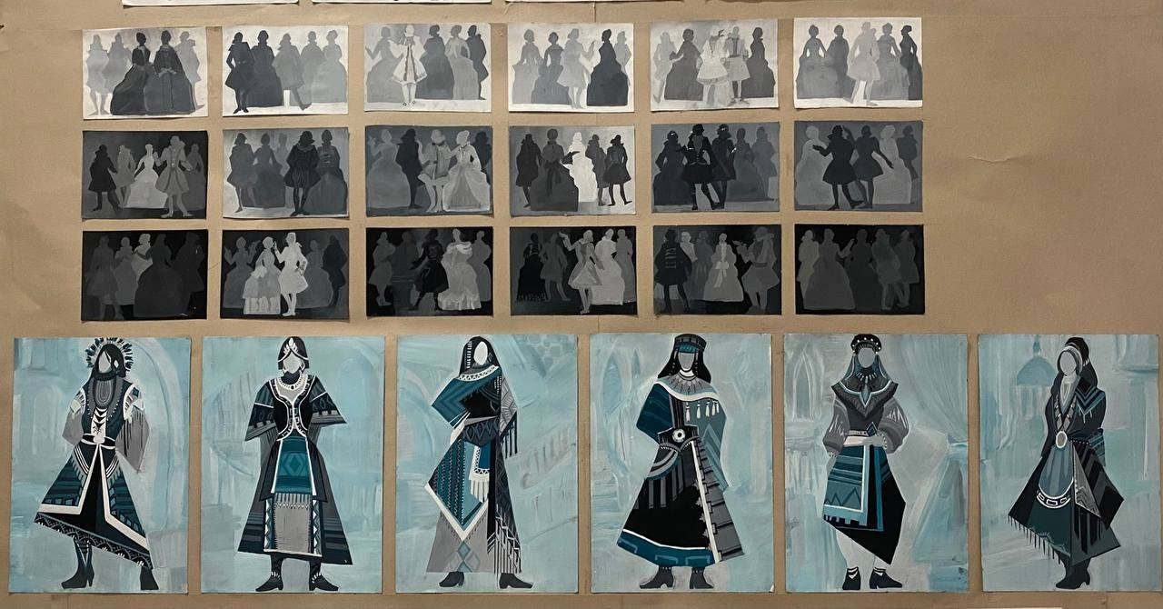 Профессиональные работы. Костюмер, художник кино и телевидения в спб