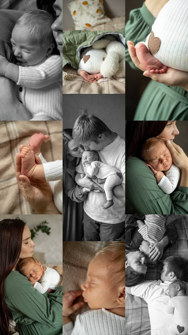 Съемка новорожденных. Фотограф новорожденных Воронеж