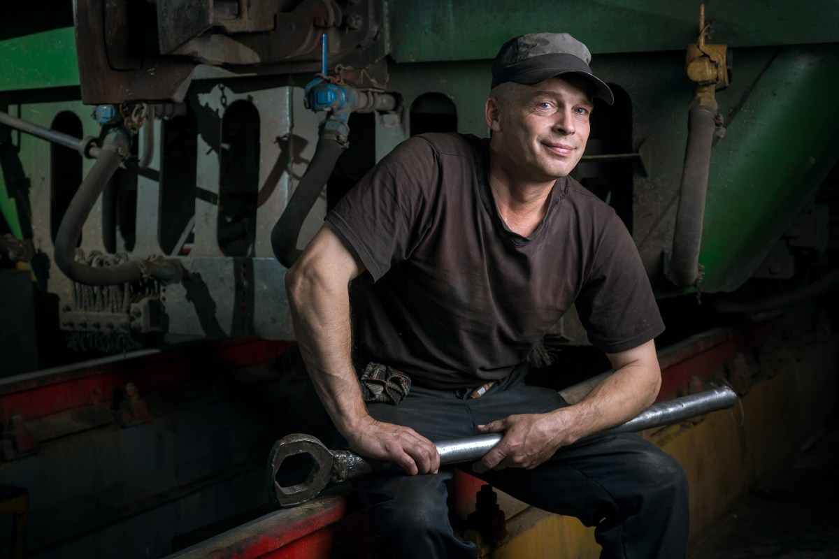 Ярославское локомотивное депо. Портретные фотографы в Москве — Анна и Алексей Бородины