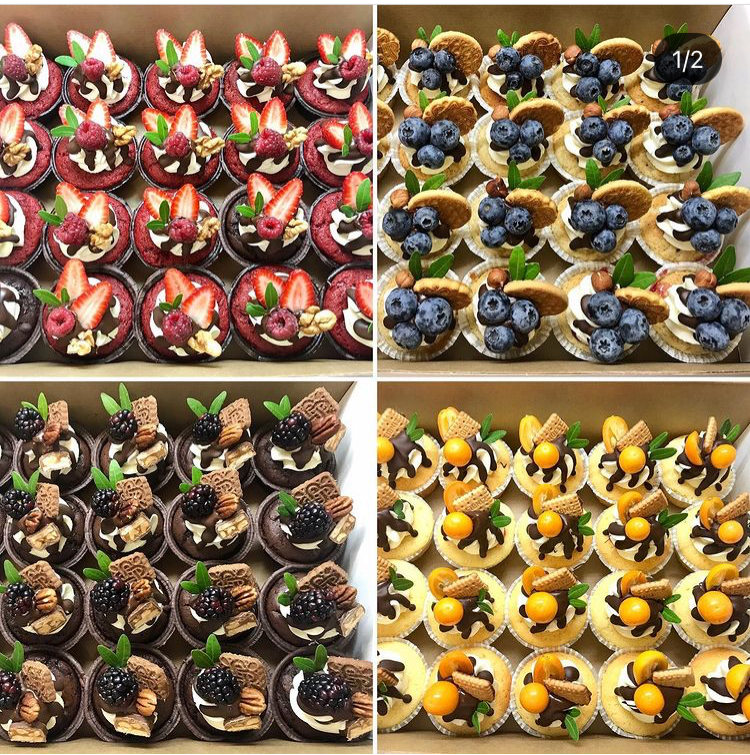 Капкейки фуршетные. Katyasugarsugar капкейки, зефир, торты Москва