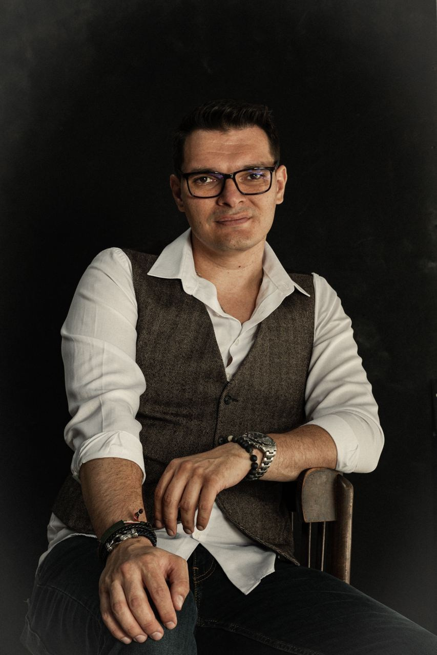 Портрет фотографа Владимира Шевченко. Позитивный контент-фотограф в Санкт-Петербурге Мария Устинова