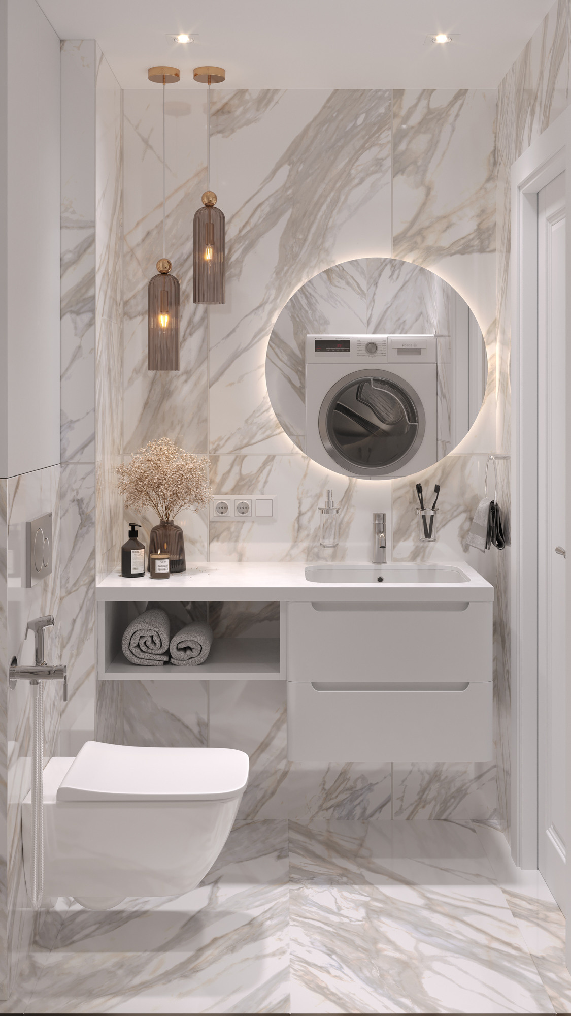 Beige_bathroom. Sergo-viz