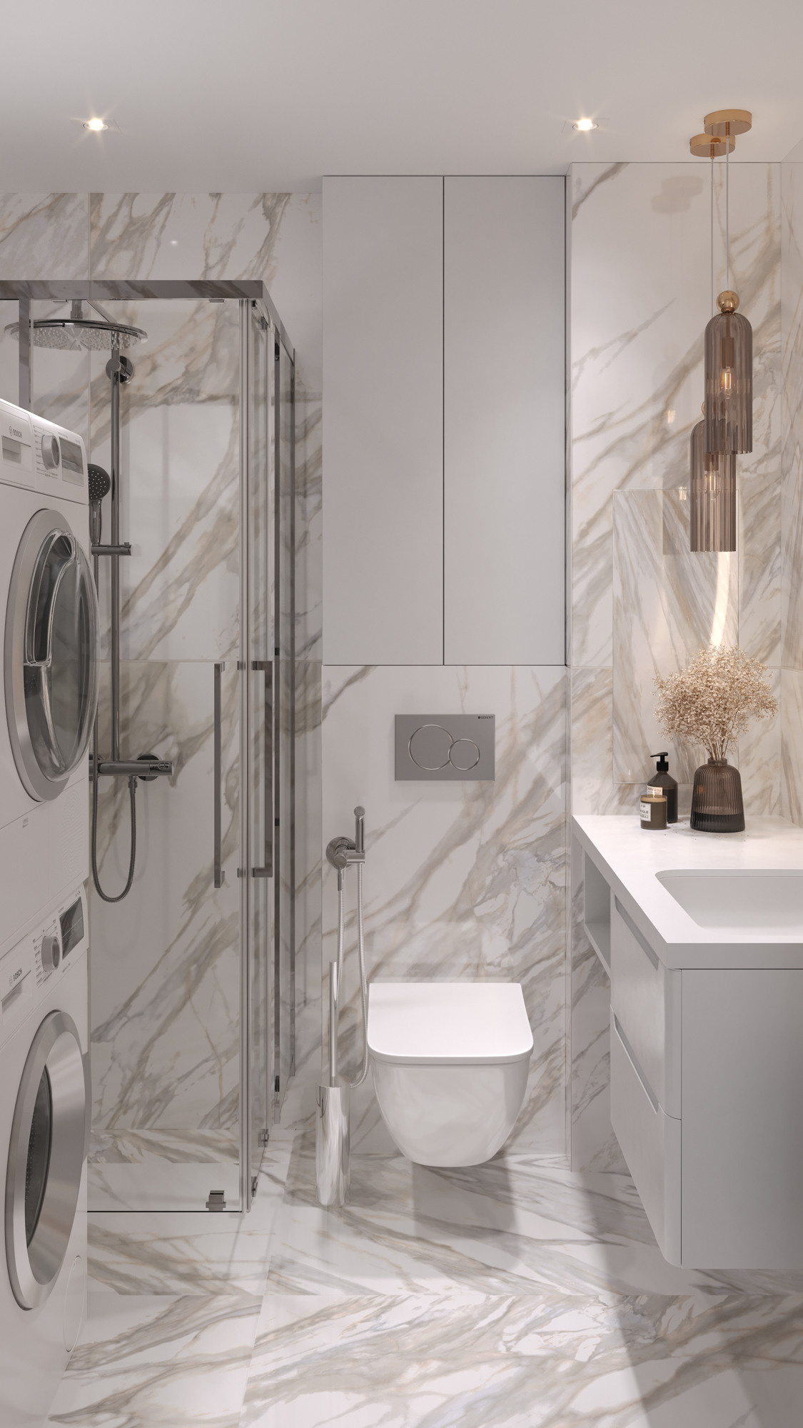 Beige_bathroom. Sergo-viz