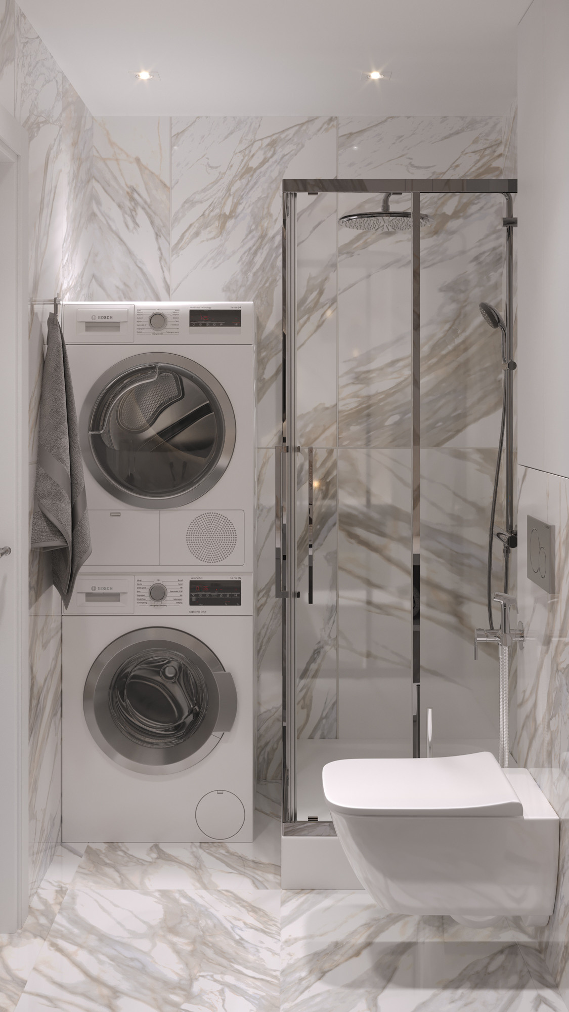 Beige_bathroom. Sergo-viz