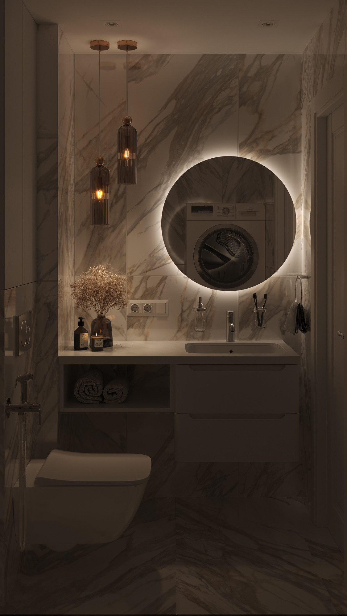 Beige_bathroom. Sergo-viz