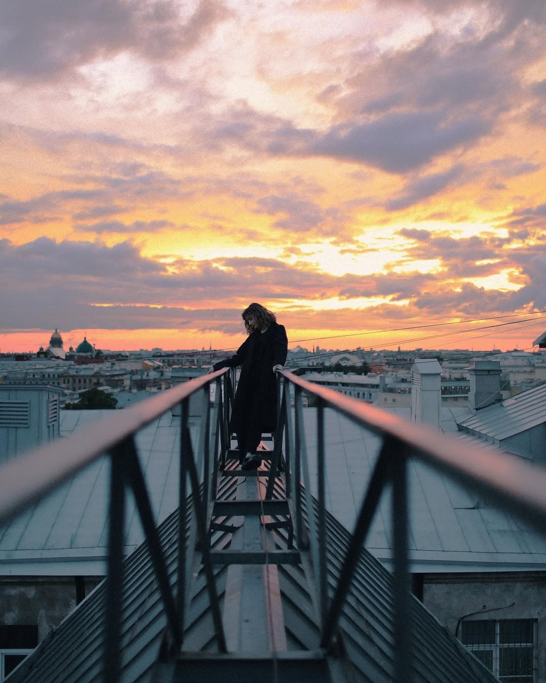 Индивидуальная съёмка на крыше. D